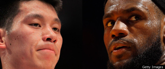 Lebron James Jeremy Lin