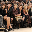 Celebrities At London Fashion Week