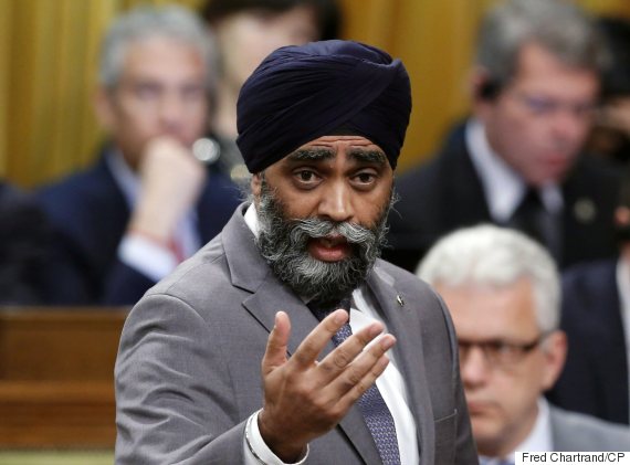 Sajjan says Liberals 'committed to investing in defence,' but won't say by how much O-HARJIT-SAJJAN-570