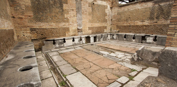 roman toilets