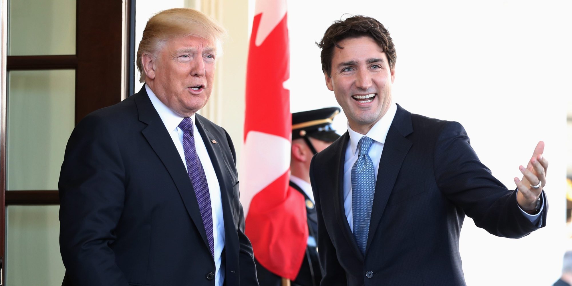 Trudeau, Trump Vow To Work Together To Strengthen 'Unique' Relationship