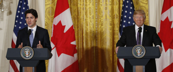 TRUMP TRUDEAU