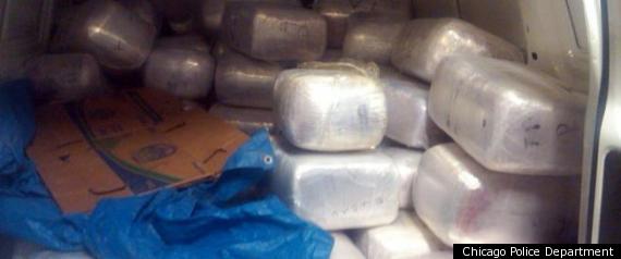 Chicago Police Marijuana Bust
