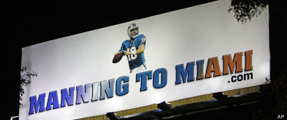 Peyton Manning Miami Dolphins