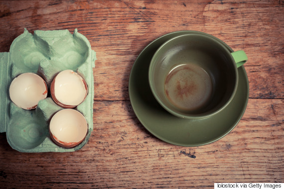 coffee egg shells