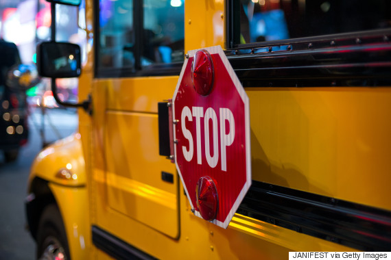 school bus stop