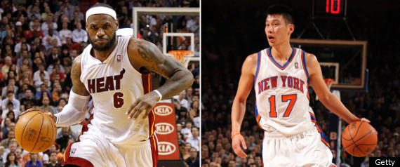 Lebron James Jeremy Lin