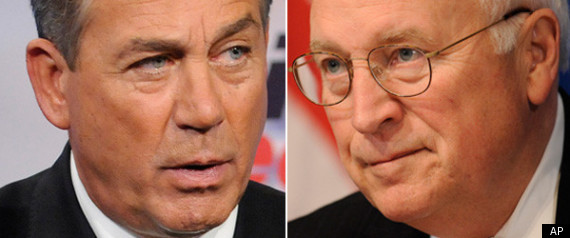 John Boehner Dick Cheney