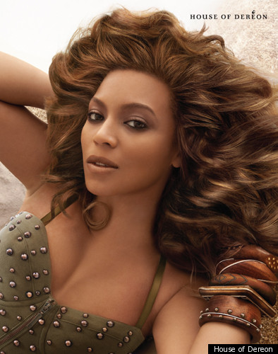 Beyonce Poses For House Of Dereon Spring Summer 2012 Campaign While Pregnant