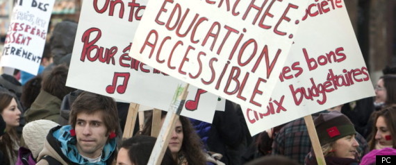 Manifestation Etudiante