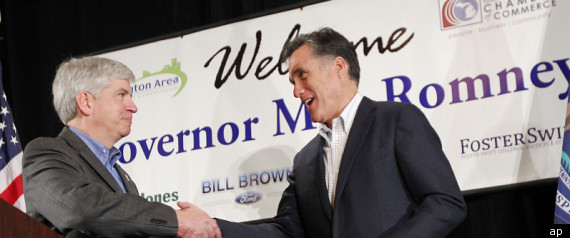 Romney Snyder Michigan Primary Education