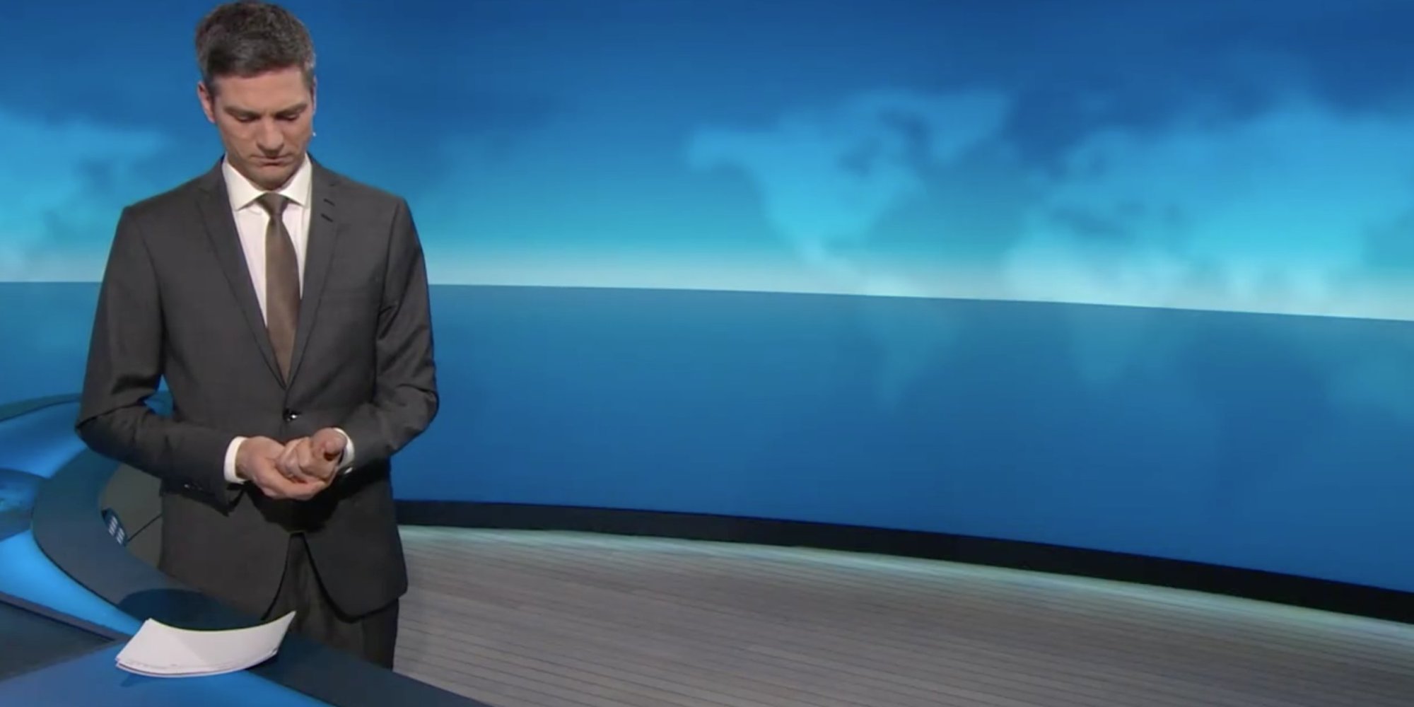 Plötzlich schweigt Ingo Zamperoni in den 