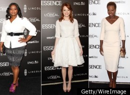 Emma Stone, Viola Davis And Octavia Spencer Look LOVELY At Essence Party