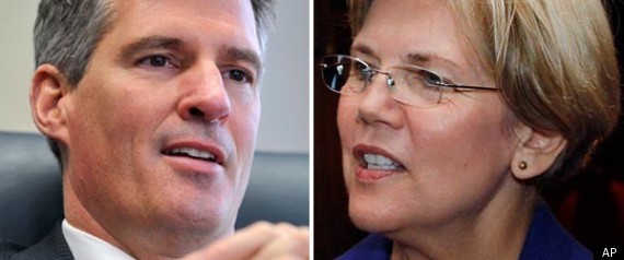 Scott Brown Elizabeth Warren