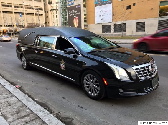 Toronto Police Hearse Pulls Over Distracted Drivers