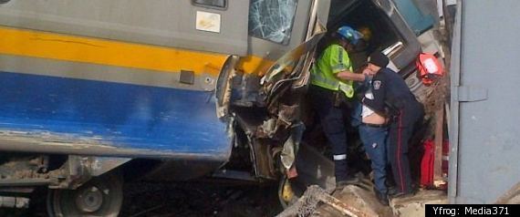 Train Derailment Via Burlington