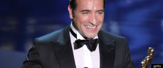 Jean Dujardin The Artist Oscars 2012
