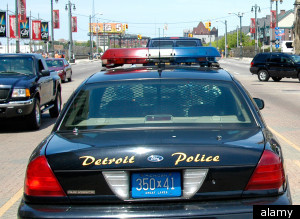 Detroit Police Car