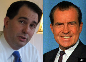 Scott Walker Richard Nixon
