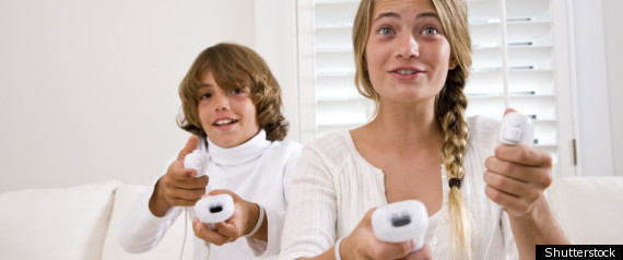 Kids Playing Video Games