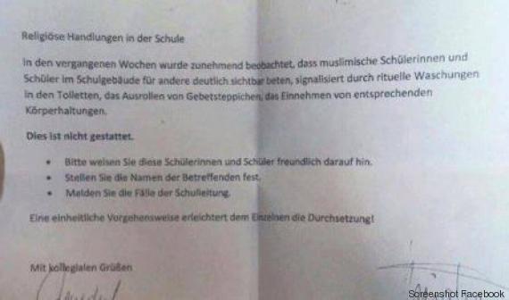 Schule verbietet Muslimen