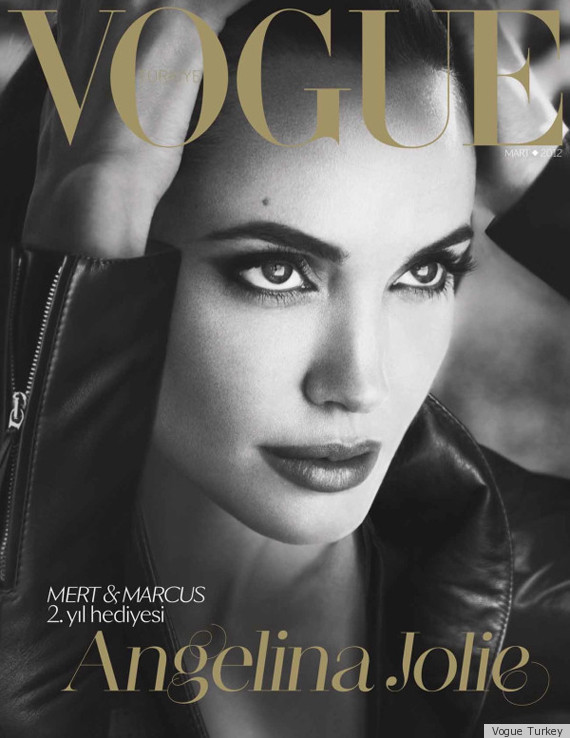 Angelina Jolie Vogue Turkey Cover Is Missing A Right Leg Photos 4595