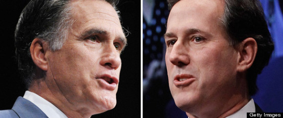 Romney Santorum