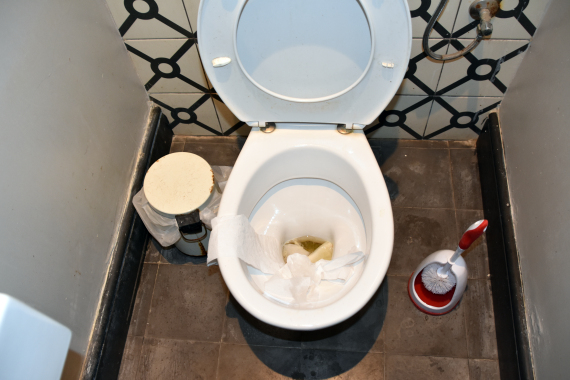 bacteria bathrooms