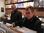 How Does Elton John Spend Time In Vancouver? Shopping For Vinyl, Obvs