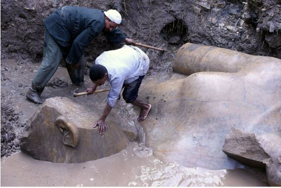 parts of buried ramses