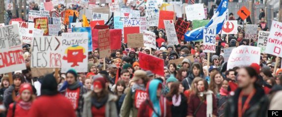 Manifestation Etudiante