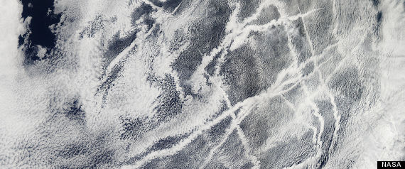 Nasa Ship Clouds Contrails