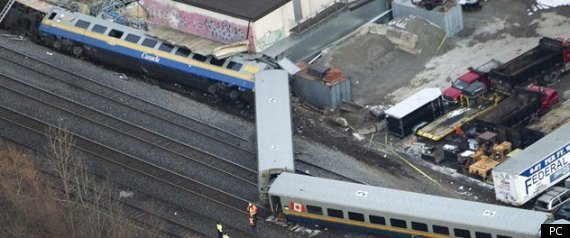 Deraillement Train Via Rail