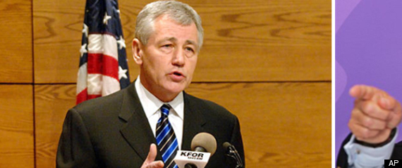 Hagel And Bloomberg