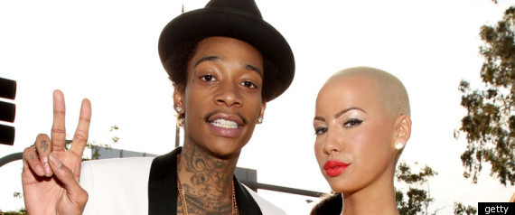 Amber Rose Wiz Khalifa Engaged