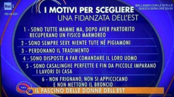 parliamone sabato