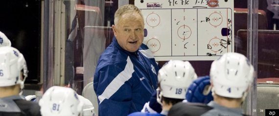 Randy Carlyle Leafs Burke Nhl Coach
