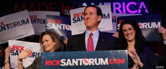 Rick Santorum Results Super Tuesday 2012