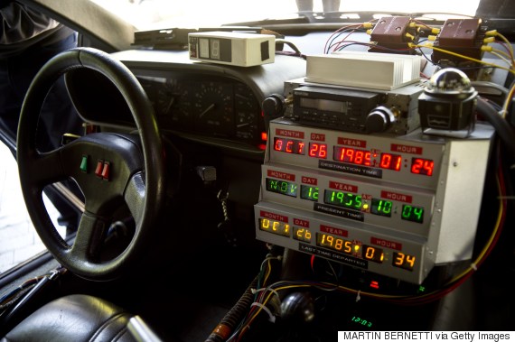 delorean back to the future