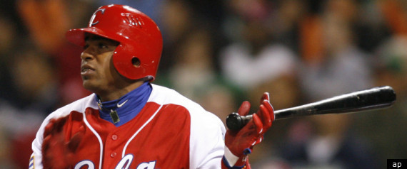 Yoenis Cespedes Oakland Athetics Spring Training
