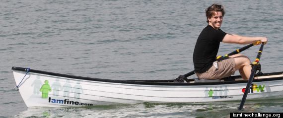 Lewis Colam Rowing From Miami To New York