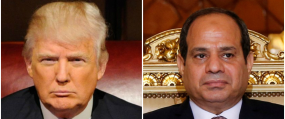المواكب الفخمة إحداها.. نقاطٌ مشتركة تجمع السيسي وترامب تجعل الأخير يفرش السجَّادة الحمراء للرئيس المصري
