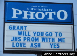 Teen Asks Childhood Crush To Prom On Billboard! (VIDEO)