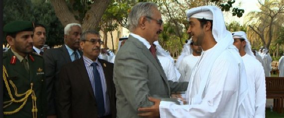 رسمياً.. أبوظبي تعلن دعمها للمشير خليفة حفتر في ليبيا