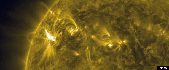 Nasa Three Solar Flares