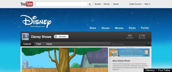 Youtube Disney