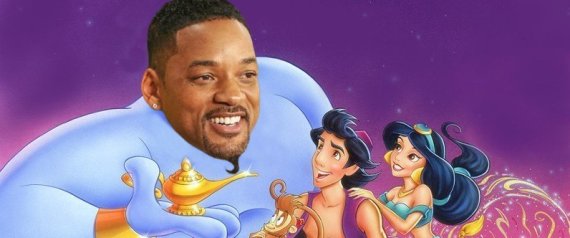 ويل سميث "جني" في فيلم "علاء الدين" أشهر الأساطير العربية