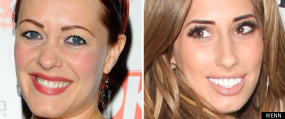 Sarah Cawood Stacey Solomonw