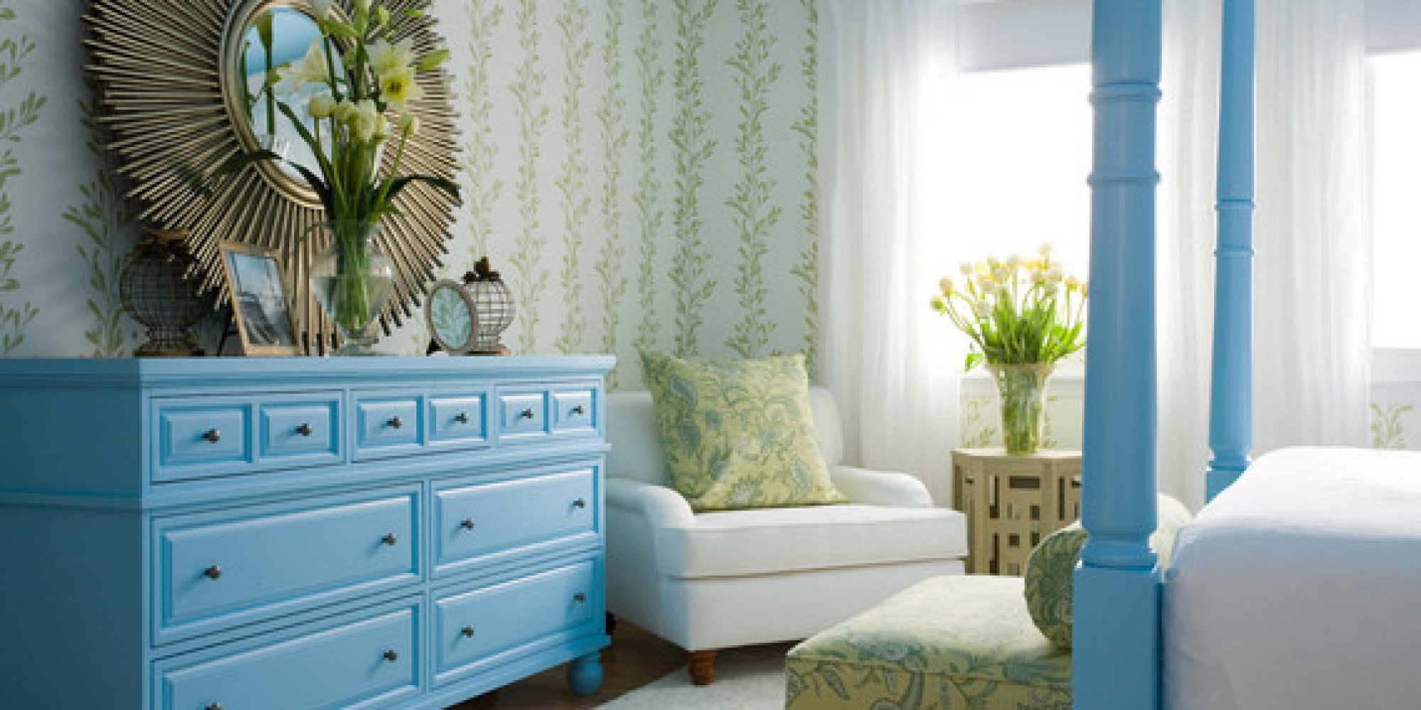 Create A Fresh Look For Your Bedroom This Spring With Bold Colours