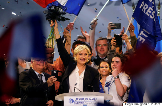 marine le pen supporter